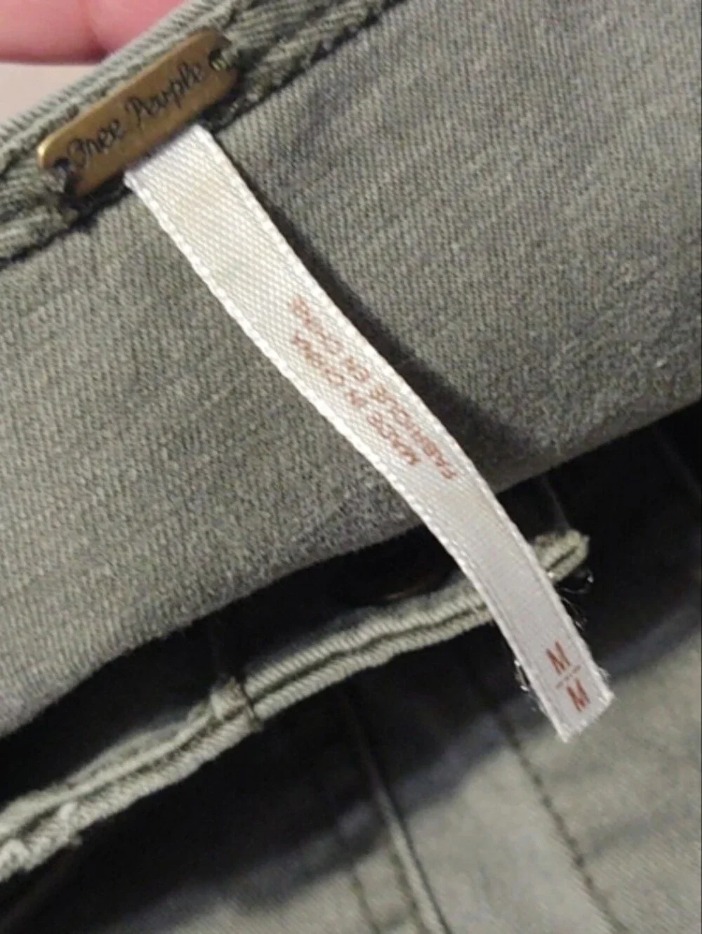Free People stretchy distressed
